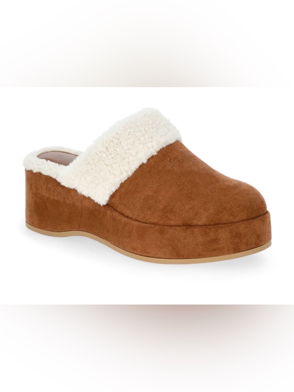 ❤️Time and Tru Girls' Chestnut Brown Slip-On Plush Lined Slippers New Size 10 - Picture 5 of 9
